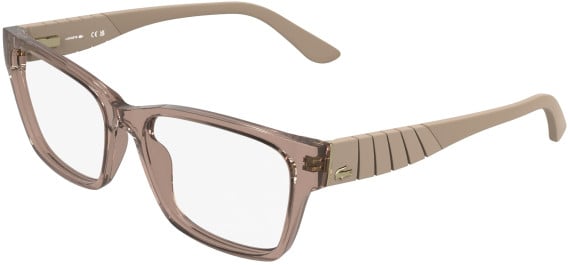 Lacoste L4024 glasses in Transparent Rose
