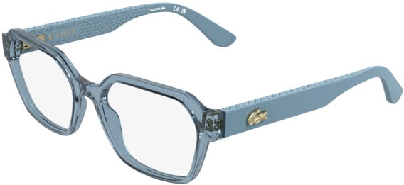 Lacoste L4025 glasses in Transparent Azure