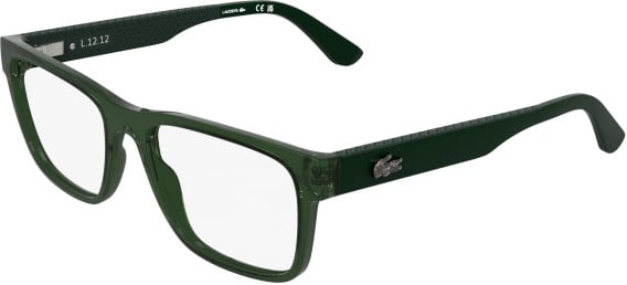 Lacoste L4026 glasses in Transparent Green