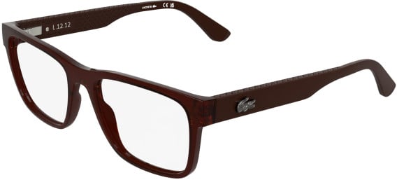 Lacoste L4026 glasses in Transparent Burgundy