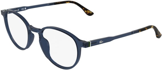 Lacoste L4027 glasses in Transparent Blue