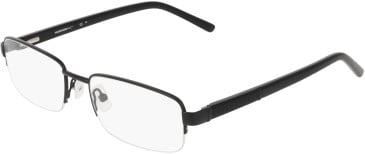 Marchon NYC M-2046 glasses in Satin Black