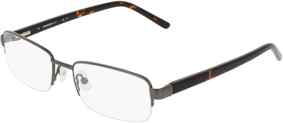 Marchon NYC M-2046 glasses in Satin Dark Gunmetal