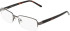 Marchon NYC M-2046 glasses in Satin Dark Gunmetal