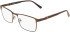 Marchon NYC M-2047 glasses in Matte Coffee