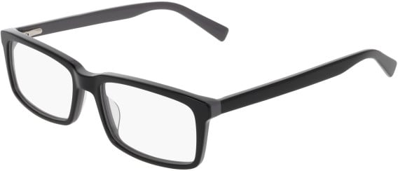 Marchon NYC M-3034 glasses in Black/Grey Laminate