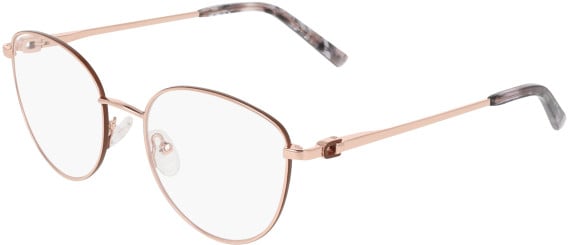 Marchon NYC M-4034 glasses in Rose Gold