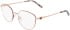 Marchon NYC M-4034 glasses in Rose Gold