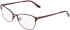 Marchon NYC M-4035 glasses in Matte Burgundy