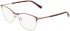 Marchon NYC M-4036 glasses in Brown/Gold