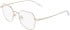 Marchon NYC M-8011 glasses in Light Gold