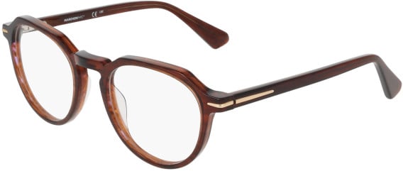 Marchon NYC M-8519 glasses in Dark Brown Horn