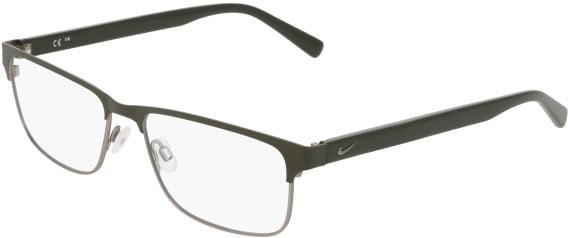 NIKE 1002-58 glasses in Matte Cargo Khaki/Gunmetal