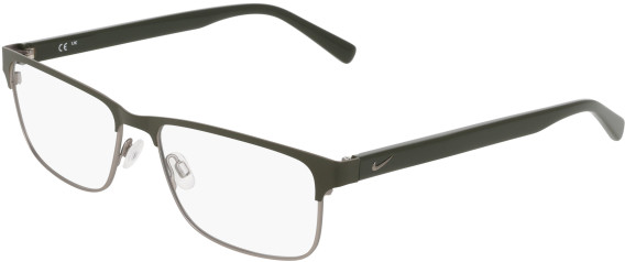 NIKE 1002-60 glasses in Matte Cargo Khaki/Gunmetal
