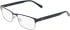 NIKE 1002Y-56 glasses in Matte Midnight Navy/Silver