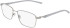 NIKE 4322 glasses in Satin Silver