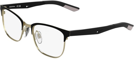 NIKE 4646 glasses in Matte Black/Gold