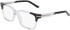 NIKE 7178 N glasses in Crystal/Black Marble