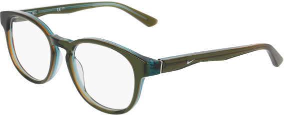 NIKE 7182 glasses in Olive/Blue Laminate