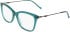 DKNY DK7018 glasses in Crystal Turquoise