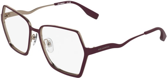 Karl Lagerfeld KL368 glasses in Wine/Rose Gold