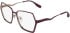 Karl Lagerfeld KL368 glasses in Wine/Rose Gold