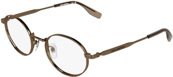 Karl Lagerfeld KL369 glasses in Amber Gold/Brown