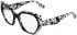 Karl Lagerfeld KL6229 glasses in Black/Marble Black