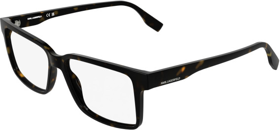 Karl Lagerfeld KL6236 glasses in Shiny Dark Tortoise