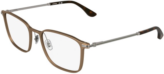 Lacoste L2325 glasses in Matte Amber Gold
