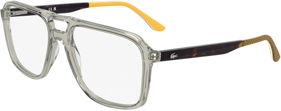 Lacoste L2991-58 glasses in Transparent Grey