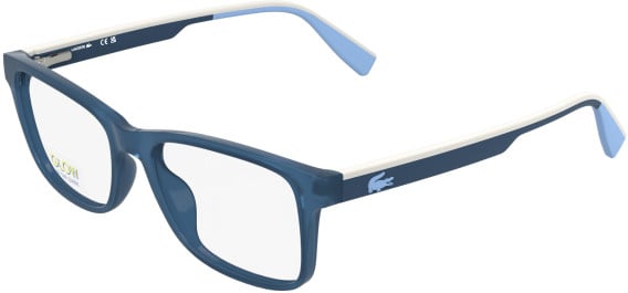 Lacoste L3665 glasses in Transparent Blue Lumi
