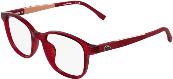 Lacoste L3667 glasses in Transparent Red