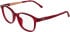 Lacoste L3667 glasses in Transparent Red
