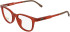 Lacoste L3669-49 glasses in Transparent Orange Lumi