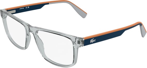 Lacoste L4011 glasses in Transparent Light Grey