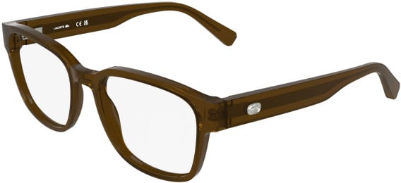 Lacoste L4012 glasses in Transparent Brown