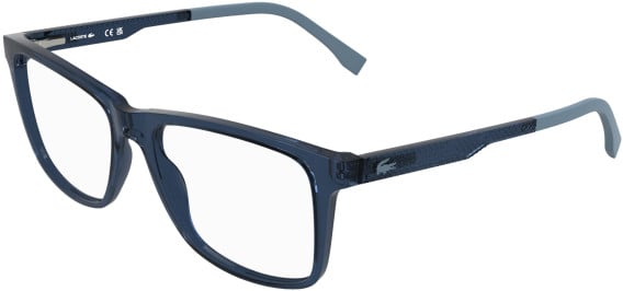 Lacoste L4013-58 glasses in Transparent Blue