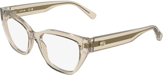 Lacoste L4015 glasses in Transparent Honey