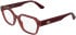 Lacoste L4025 glasses in Transparent Light Burgundy