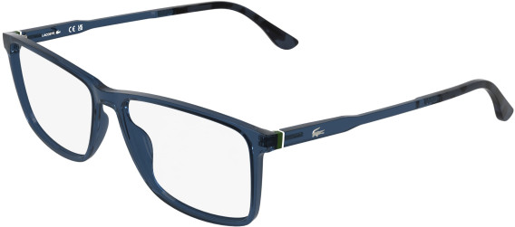 Lacoste L4028-55 glasses in Transparent Blue