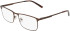 Marchon NYC M-2043 glasses in Matte Brown