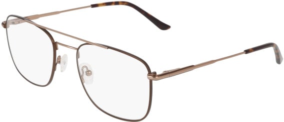 Marchon NYC M-2044 glasses in Brown/Dark Brown