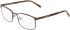Marchon NYC M-2048 glasses in Matte Coffee