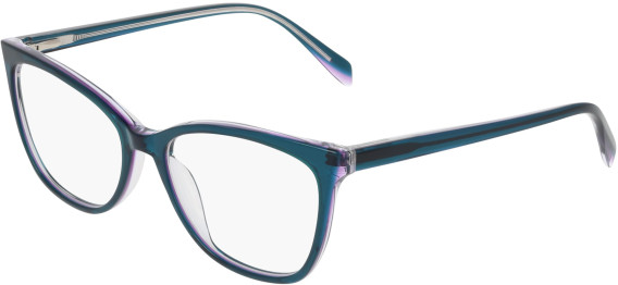 Marchon NYC M-5048 glasses in Teal Laminate