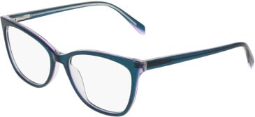 Marchon NYC M-5048 glasses in Teal Laminate