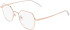 Marchon NYC M-8011 glasses in Rose Gold