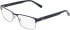 NIKE 1002C-50 glasses in Matte Midnight Navy/Silver