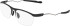 NIKE 6097 glasses in Matte Black