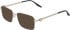 Converse CV1039 sunglasses in Black/Satin Silver